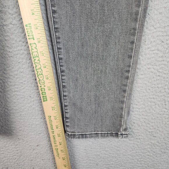 Levi's Boyfriend Jeans Womens Size 32 Gray Relaxed Fit Tapered Leg Mid Rise Pant - Picture 4 of 13
